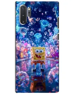 Чехол для Samsung Galaxy Note 10 Plus с картинкой «Неоновый океан»