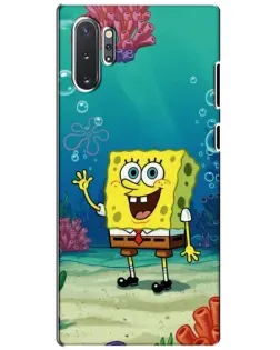Чехол для Samsung Galaxy Note 10 Plus с картинкой «Подводный привет»