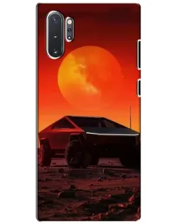 Чехол для Samsung Galaxy Note 10 Plus с картинкой «Cybertruck на Марсе» Чехол для Samsung Galaxy Note 10 Plus с картинкой «Cybertruck на Марсе»