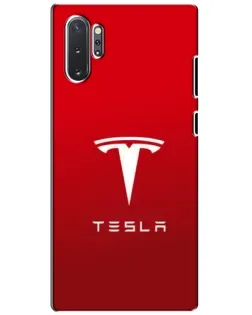 Чехол для Samsung Galaxy Note 10 Plus с картинкой «Tesla Red Classic» Чехол для Samsung Galaxy Note 10 Plus с картинкой «Tesla Red Classic»