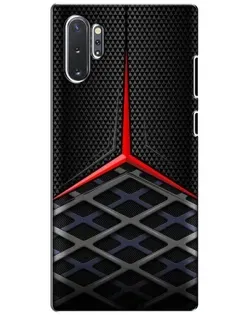 Чехол для Samsung Galaxy Note 10 Plus с картинкой «Mercedes Carbon Grid»