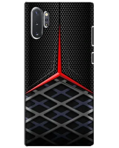 Чехол для Samsung Galaxy Note 10 Plus с картинкой «Mercedes Carbon Grid»