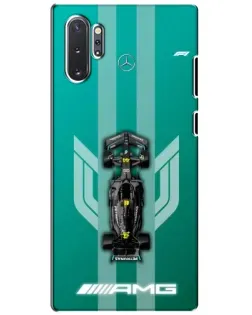 Чехол для Samsung Galaxy Note 10 Plus с картинкой «Mercedes AMG Petronas»