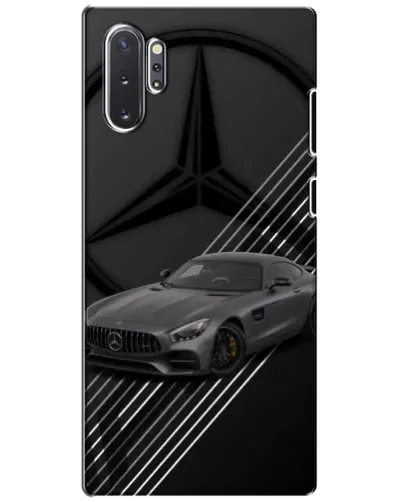 Чехол для Samsung Galaxy Note 10 Plus с картинкой «Mercedes AMG — графика»