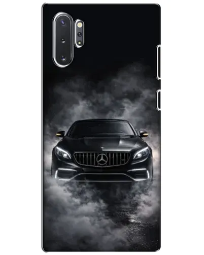 Чехол для Samsung Galaxy Note 10 Plus с картинкой «Mercedes в дыму»