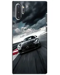 Чехол для Samsung Galaxy Note 10 Plus с картинкой «Гоночный Mercedes AMG»