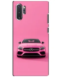 Чохол для Samsung Galaxy Note 10 Plus з картинкою «Рожевий Mercedes AMG»