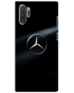 Чохол для Samsung Galaxy Note 10 Plus з картинкою «Mercedes на металі»