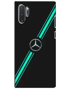 Чохол для Samsung Galaxy Note 10 Plus з картинкою «Спортивні лінії Mercedes»