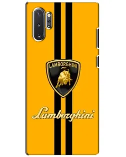 Чехол для Samsung Galaxy Note 10 Plus с картинкой «Lamborghini Stripe желтый» Чехол для Samsung Galaxy Note 10 Plus с картинкой «Lamborghini Stripe желтый»