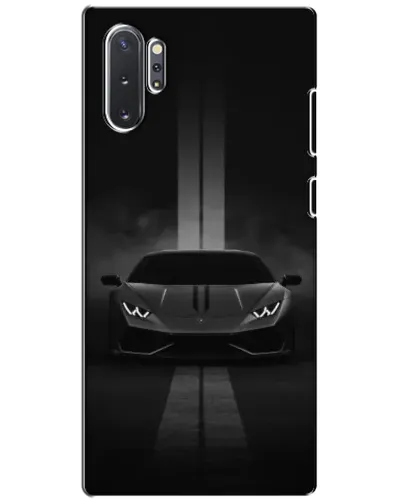 Чехол для Samsung Galaxy Note 10 Plus с картинкой «Lamborghini симметрия дорог»