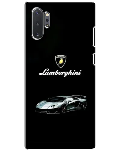 Чехол для Samsung Galaxy Note 10 Plus с картинкой «Логотип Lamborghini классика»