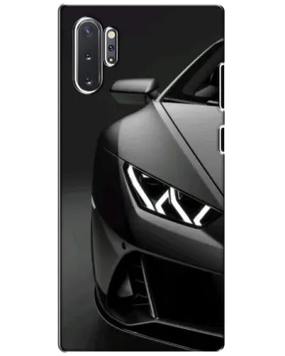 Чехол для Samsung Galaxy Note 10 Plus с картинкой «Lamborghini фары детализация»