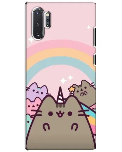 Чехол для Samsung Galaxy Note 10 Plus с картинкой «Единорог Pusheen» Чехол для Samsung Galaxy Note 10 Plus с картинкой «Единорог Pusheen»