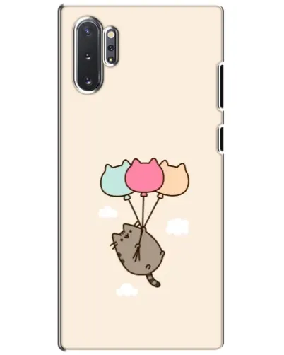 Чехол для Samsung Galaxy Note 10 Plus с картинкой «Пушин на шариках» Чехол для Samsung Galaxy Note 10 Plus с картинкой «Пушин на шариках»