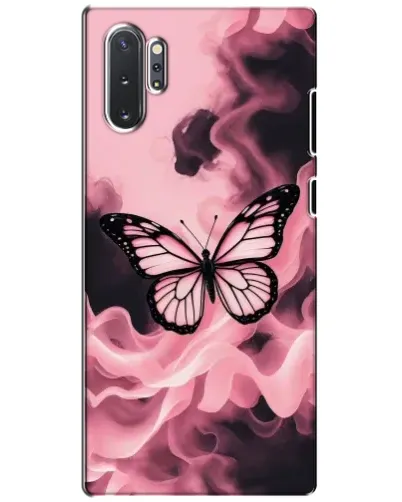 Чехол для Samsung Galaxy Note 10 Plus с картинкой «Бабочка в дыму» Чехол для Samsung Galaxy Note 10 Plus с картинкой «Бабочка в дыму»