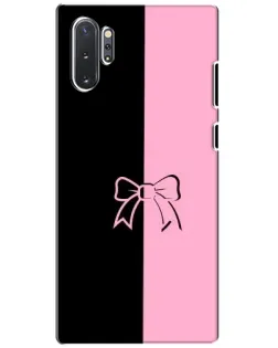 Чехол для Samsung Galaxy Note 10 Plus с картинкой «Половинки банта»