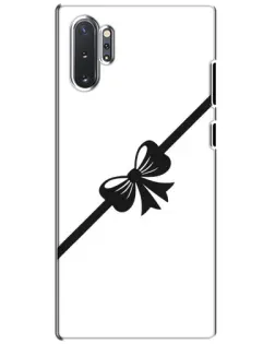 Чехол для Samsung Galaxy Note 10 Plus с картинкой «Диагональный бант»