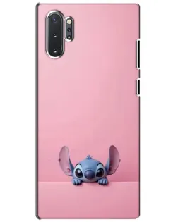 Чехол для Samsung Galaxy Note 10 Plus с картинкой «Stitch выглядывает»