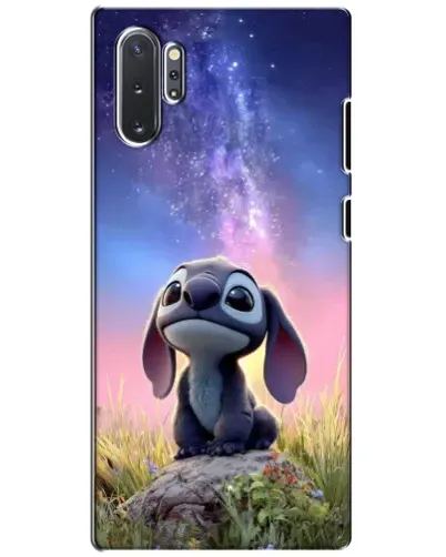 Чехол для Samsung Galaxy Note 10 Plus с картинкой «Стич на рассвете»