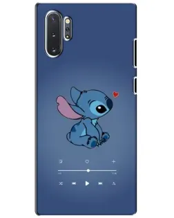 Чехол для Samsung Galaxy Note 10 Plus с картинкой «Музыкальный Stitch»