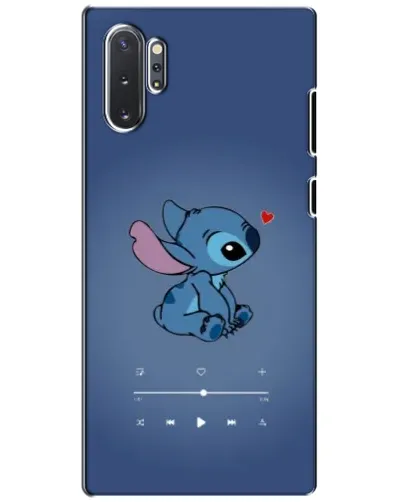 Чехол для Samsung Galaxy Note 10 Plus с картинкой «Музыкальный Stitch»