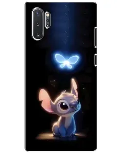 Чехол для Samsung Galaxy Note 10 Plus с картинкой «Сияющий Стич»