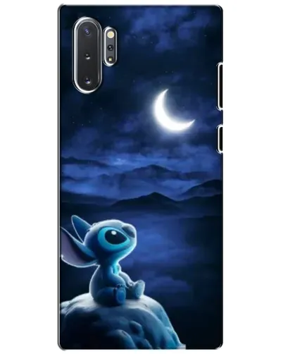 Чехол для Samsung Galaxy Note 10 Plus с картинкой «Лунная ночь Стича»