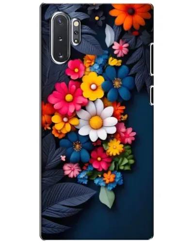 Чехол для Samsung Galaxy Note 10 Plus с картинкой «Цветочная феерия»