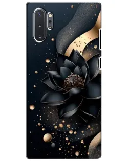 Чехол для Samsung Galaxy Note 10 Plus с картинкой «Черный лотос»
