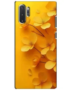 Чехол для Samsung Galaxy Note 10 Plus с картинкой «Золотые лепестки»