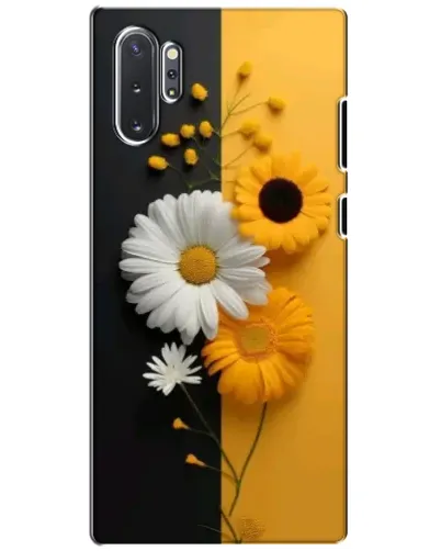 Чехол для Samsung Galaxy Note 10 Plus с картинкой «Подсолнух и ромашка»