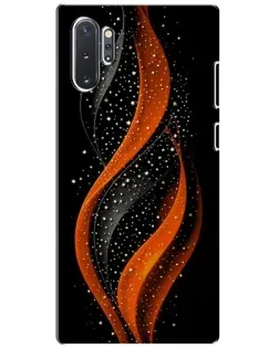 Чехол для Samsung Galaxy Note 10 Plus с картинкой «Огненная звездная волна»