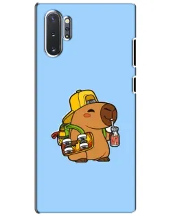 Чохол для Samsung Galaxy Note 10 Plus з картинкою «Капібара на скейті» Чохол для Samsung Galaxy Note 10 Plus з картинкою «Капібара на скейті»