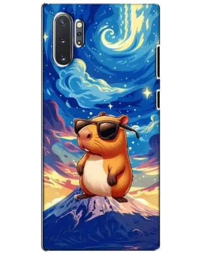 Чехол для Samsung Galaxy Note 10 Plus с картинкой «Капибара Ван Гога»