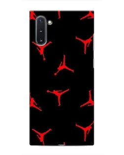 Чехол для Samsung Galaxy Note 10 с картинкой «Jordan Red Pattern» Чехол для Samsung Galaxy Note 10 с картинкой «Jordan Red Pattern»