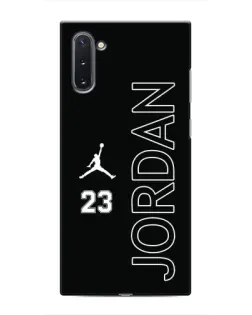 Чехол для Samsung Galaxy Note 10 с картинкой «Jordan Vertical»