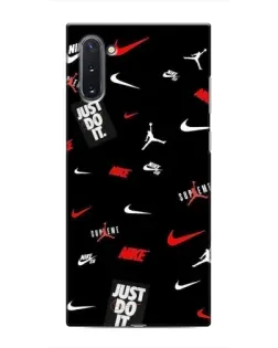 Чехол для Samsung Galaxy Note 10 с картинкой «Nike Mix Pattern»