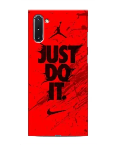 Чехол для Samsung Galaxy Note 10 с картинкой «Nike Just Do It» Чехол для Samsung Galaxy Note 10 с картинкой «Nike Just Do It»