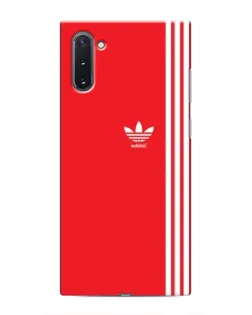 Чохол для Samsung Galaxy Note 10 з картинкою «Червоний мінімалізм Adidas»