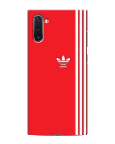 Чохол для Samsung Galaxy Note 10 з картинкою «Червоний мінімалізм Adidas»