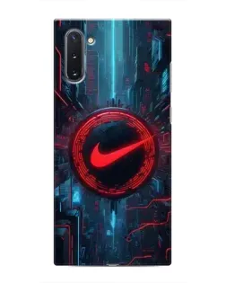 Чохол для Samsung Galaxy Note 10 з картинкою «Техногенний стиль Nike»