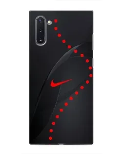 Чохол для Samsung Galaxy Note 10 з картинкою «Абстрактний дизайн Nike»