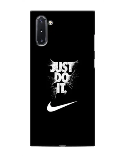 Чохол для Samsung Galaxy Note 10 з картинкою «Текстовий принт Nike»