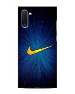 Чохол для Samsung Galaxy Note 10 з картинкою «Синій пульс Nike»