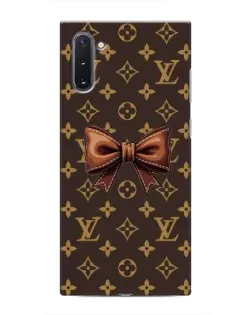 Чехол для Samsung Galaxy Note 10 с картинкой «LV с бантом»