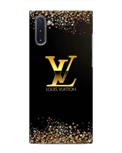Чехол для Samsung Galaxy Note 10 с картинкой «LV — золотые искры»