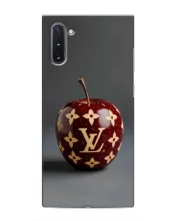 Чехол для Samsung Galaxy Note 10 с картинкой «Красное яблоко LV»