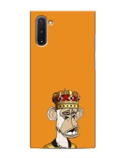 Чохол для Samsung Galaxy Note 10 з картинкою «Золота мавпа Bored Ape»