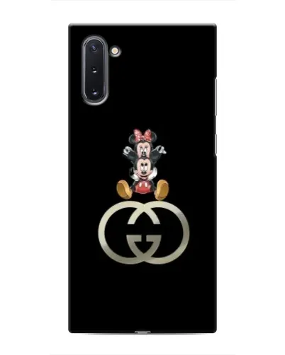 Чехол для Samsung Galaxy Note 10 с картинкой «Минни Маус на лого» Чехол для Samsung Galaxy Note 10 с картинкой «Минни Маус на лого»